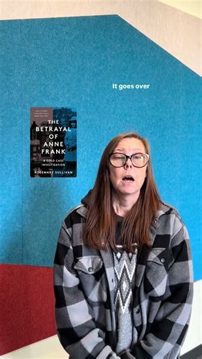 STAFF PICK 🔎 Tiffany from Circulation recommends “The Betrayal of Anne Frank” by Rosemary Sullivan