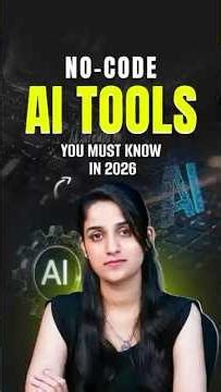 🔥Work Faster with These No-Code AI Tools (2026 Guide) | Intellipaat
