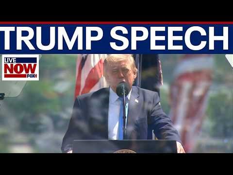 Trump delivers US Coast Guard commencement speech