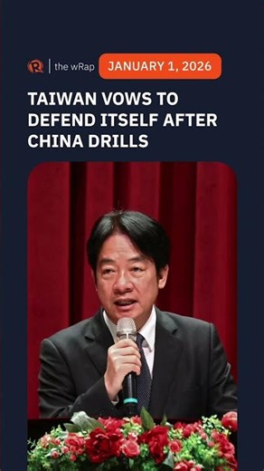 Today’s headlines: Mayon Volcano, China & Taiwan, Donald Trump | The wRap | January 1, 2026