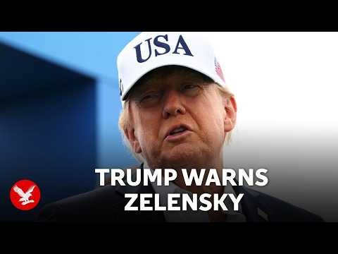 Trump warns Ukraine: 'Stop' attacks on Russian diesel