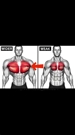 Transform Your Chest 6 Exercises for a Wider Build! 🔥 #chestworkout #fitnesstips #musclebuilding #chestday #workoutroutine