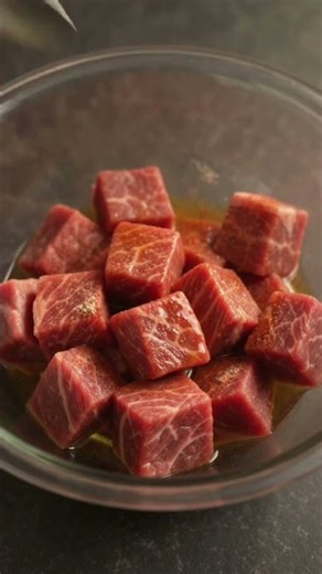 Crispy Garlic Butter Air Fryer Steak Bites #airfryerrecipes #steakbites #garlicbutter #dinner #meat
