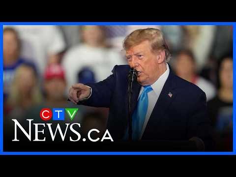 Trump calls Trudeau a ‘loser’, takes aim at Canada’s healthcare system at rally in Kentucky