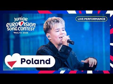 Wiktor Sas - Gravity (LIVE) | Poland 🇵🇱 | Junior Eurovision 2026 | #JESC2026