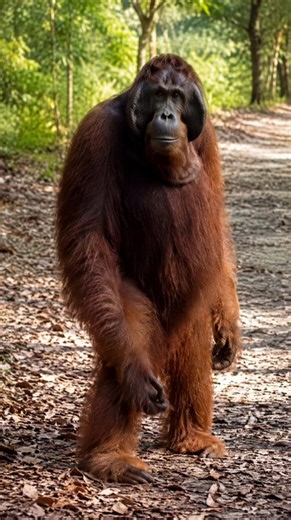 🦧World Orangutan Day--Standing Tall
