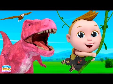 Animal Dance Song - Save the Animals | Children's Song - Super Sumo in Indonesian