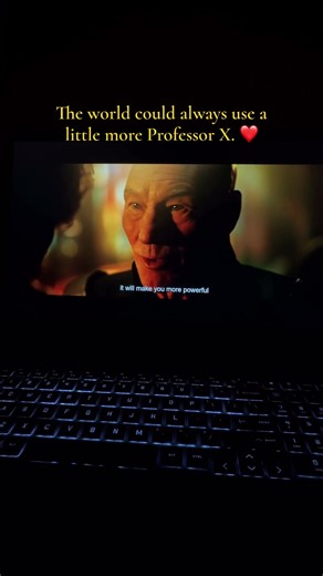 Professor X’s Words Hit Different Now 💔 #patrickstewart