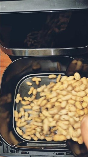 Air Fryer Roasted Peanuts - A Snack Attack! #roasted #peanuts #shorts #reels #recipe #shortsvideo