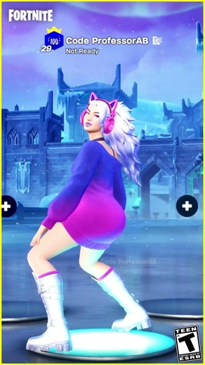 *New* Fortnite Whiplash Emote Dasha Skin 🍑😜😍 Battlepass Girl 😱🔥