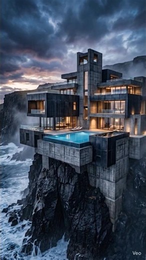 The Anatomy of a $95,000,000 Volcanic Rock Marine Fortress #shorts #luxury #luxuryhomestour