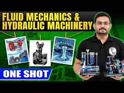 Fluid Mechanics & Hydraulic Machinery ONE SHOT 🔥 | Complete Theory + PYQs