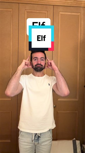 Words Auslan sign elf #words #auslan #signlanguage #vocabulary #elf