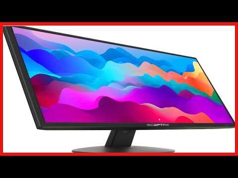 Sceptre E205W-16003R Monitor Review: Affordable 20" Display for Work and Play