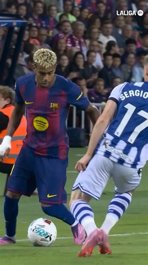 Lamine Yamal: the art of nutmegs 🥜 #LaLigaHighlights | FC Barcelona