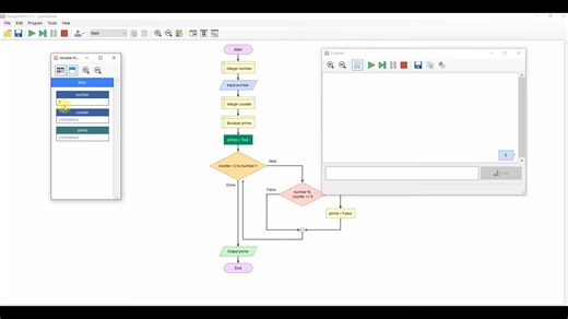 27.Flowgorithm - Prime Numbers
