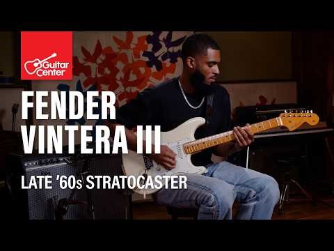NEW Fender Vintera III Late ’60s Stratocaster Demo with "Freaky Rob" Gueringer