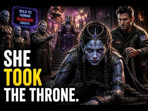 They Sold a Crippled Alien Woman to a Human… She Conquered Her Father's Empire