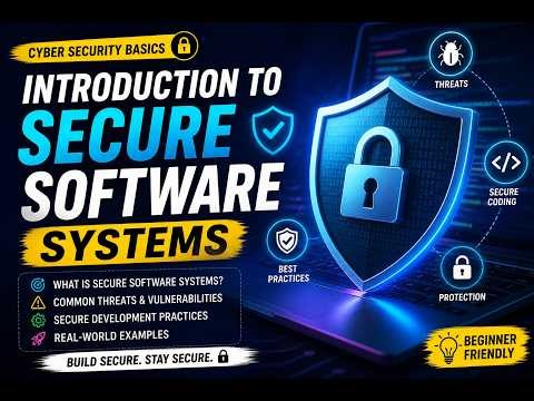 Introduction to Secure Software Systems | Cyber Security Basics 2026 ‪@RoomaEducation‬ #viral