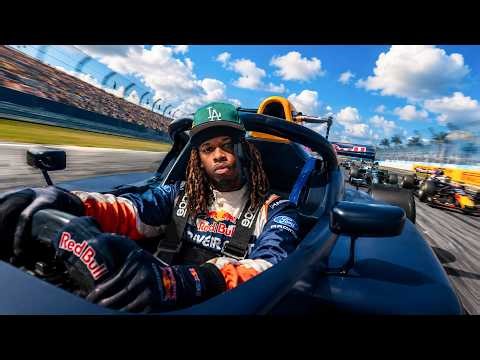 IM BECOMING AN F1 DRIVER