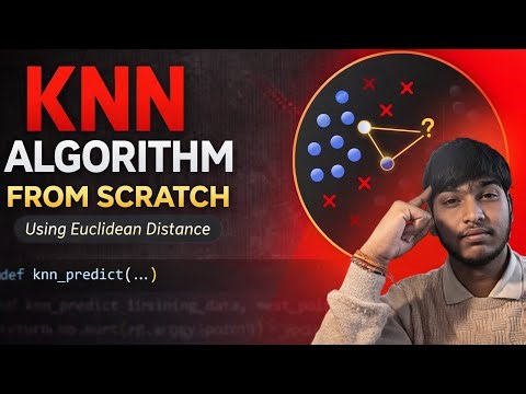 K-Nearest Neighbors(KNN) #machinelearning #KNN #algorithm #aiml 