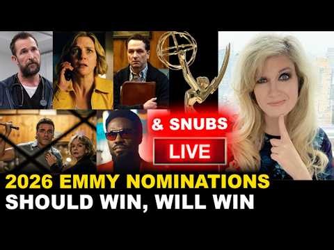 Emmys 2026 Nominations - Snubs & Predictions