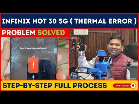 Infinix Hot 30 (5G) Thermal Error Solution (Complete Repair Guide)
