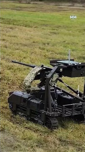This Robot Fires a .50 Cal Machine Gun