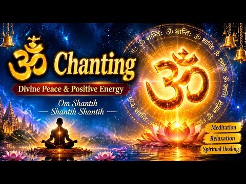 ॐ Om Chanting 108 Times 🕉️ Powerful Om Mantra Meditation for Inner Peace, Yoga & Spiritual Awakening