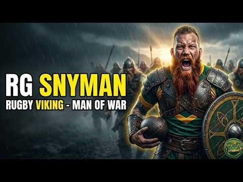 RG Snyman Highlights: The Ultimate Springbok Rugby Viking Man of War!