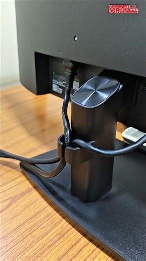 Dell Monitor Secret Feature! Cable Lock Slot Kya Hai? #shorts #dell #monitor #desktop