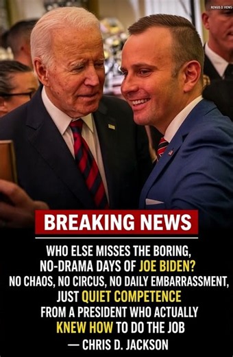 🚨 DEMOCRATIC STRATEGIST SAYS HE MISSES BIDEN’S “QUIET COMPETENCE” AS POLITICAL CHAOS CONTINUES