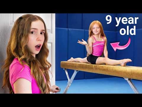I Challenged the World's Best 9 Year Old Gymnast