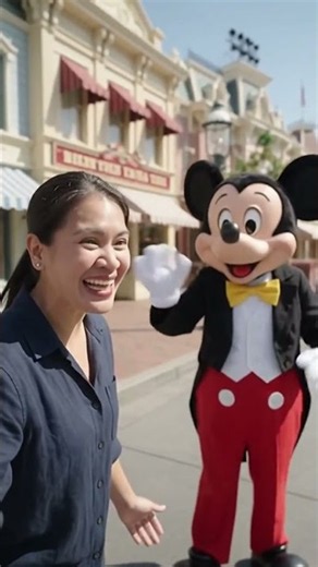 🐭 Meeting Mickey Mouse at Disneyland