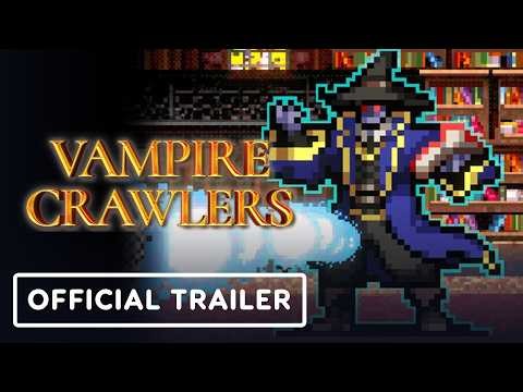 Vampire Crawlers: The Turbo Wildcard from Vampire Survivors - Official Release Date Trailer
