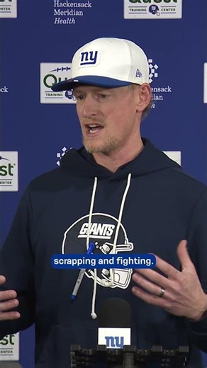 Charlie Bullen on finishing out games #shorts #nfl #giants #nygiants #newyorkgiants