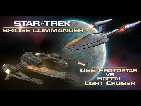USS Protostar Battles Breen Light Cruiser — Federation Tech vs Breen Power