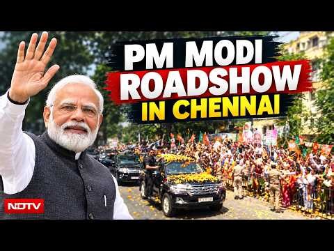 PM Modi LIVE | Vijay LIVE | PM Modi In Chennai LIVE | PM Modi Roadshow In Chennai With CM Vijay