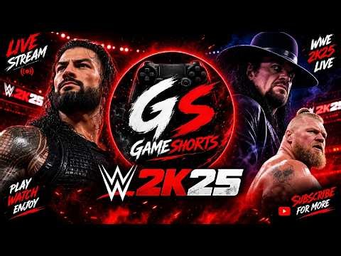 WWE 2K25 LIVE 🔥 | Epic Wrestling Matches & Crazy Finishers | PS4 Pro Gameplay