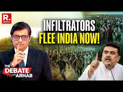 Debate With Arnab LIVE: High Time Infiltrators Flee India