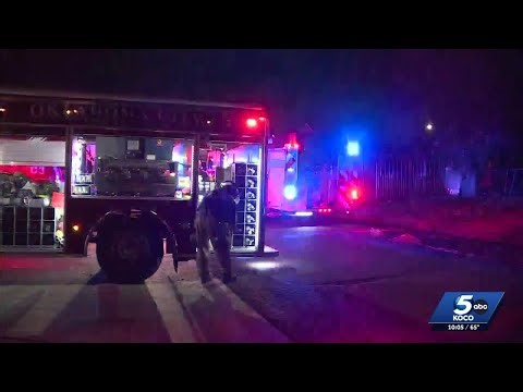 Outbuilding catches fire Wednesday, but no injuries were reported