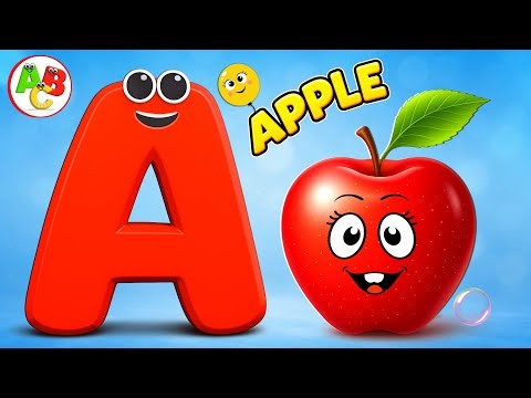 ABC Phonics Song || A is For Apple || a a Apple Song || Nursery Rhymes Video For Kids | ABC SONG'S