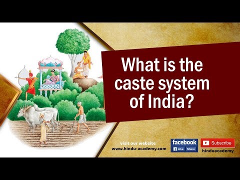 What is the caste system of India?
