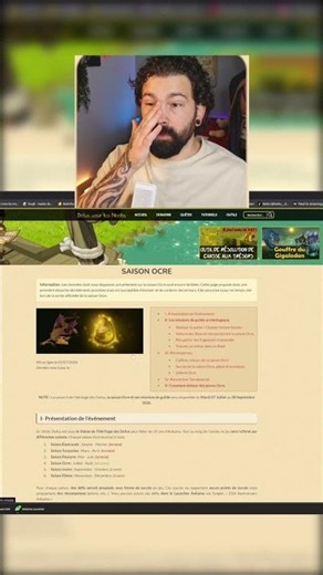 The Crimson season is over! Make way for the Ochre season on Dofus 🥸☝️