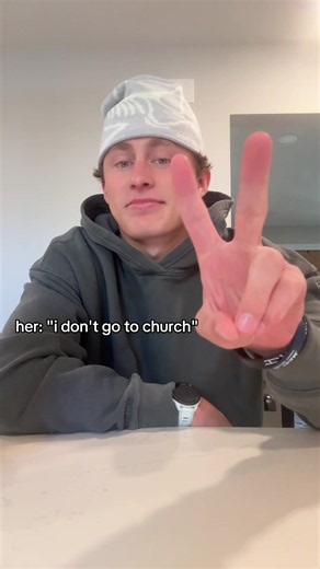 yeah i'm out 😭✌🏻 | him i dont go to church