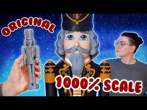 I 3D Printed a HUMAN-SIZE Nutcracker