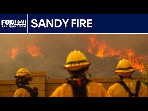 Sandy Fire in Simi Valley explodes in size