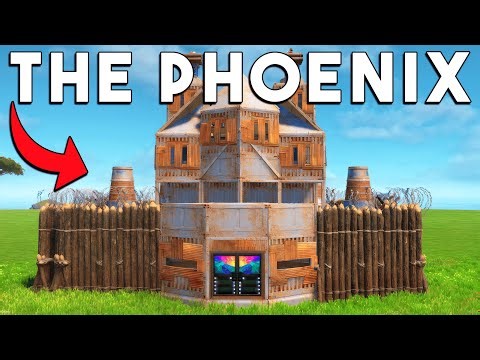 The Pheonix - Solo/Duo *CIRCLE* Rust Base Design! (Bunkers & More)