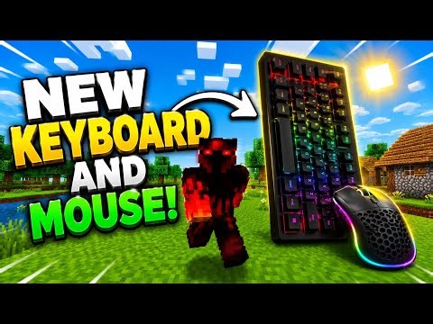 KEYBOARD AND MOUSE USE IN MINECRAFT