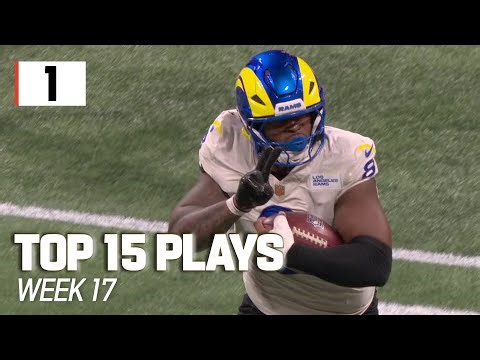 Top 15 Plays of Week 17 | 2025 NFL Season